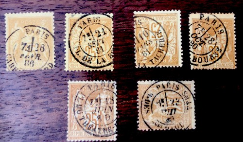Timbres france obliteres avant - france,