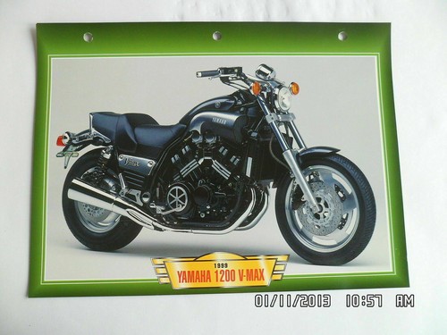 Carte fiche moto yamaha - moto, v