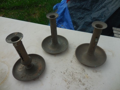 Ancien bougeoir laiton - 3, /
