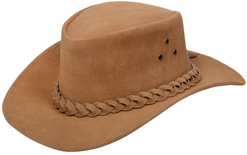 Chapeau aussie bush suède - aussie, en