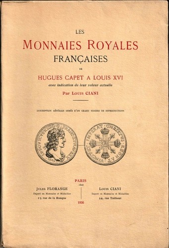 Livre numismatique louis - livre,