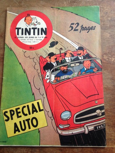 Journal tintin 416 france - tintin,