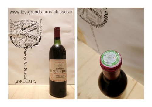 Château lynch bages 1982 - château,