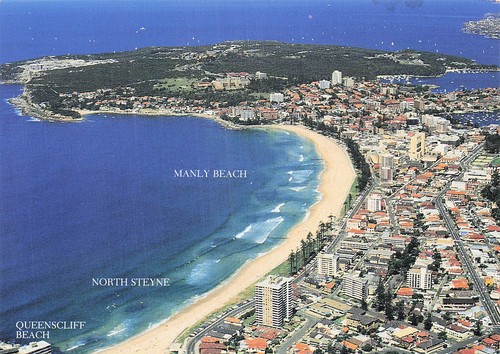 Australie manly plage - plage, de