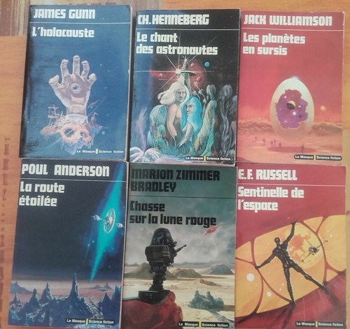 Lot livres le - livres , masque