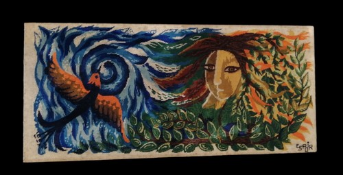 Ancien grand tableau - ancien,