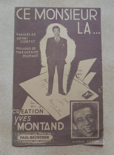 Partition monsieur la - monsieur,