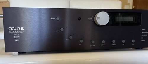 Acurus act3 preamp processor - acurus,