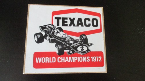 Sticker texaco championnats - sticker,