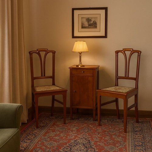 Chaises art nouveau anciennes - chaises,
