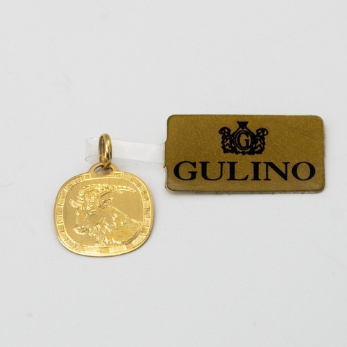Pendentif zodiacal jaune - pendentif,