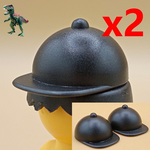 Playmobil casquette - x2,