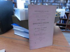 Des causes de la dépopulation