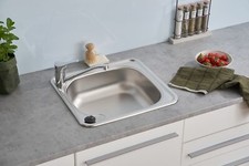 Acier Inox Évier Encastré