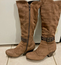 Bottes  femme KICKERS Taille 37 - cuir vieilli