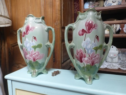 Paire grands vase - de,