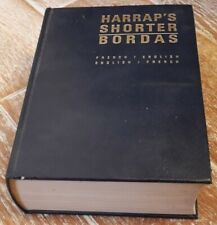 Harrap's Shorter Bordas - Français/Anglais Anglais/Français