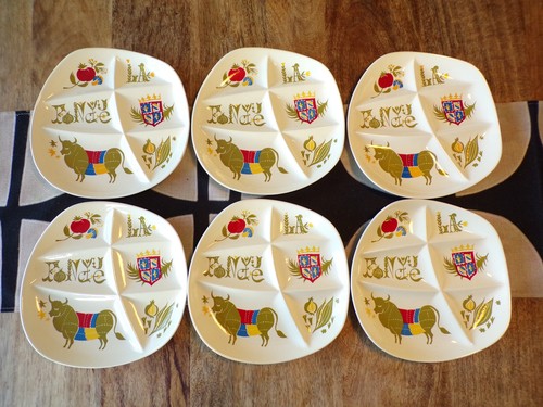 Vintage assiette - vintage, 6