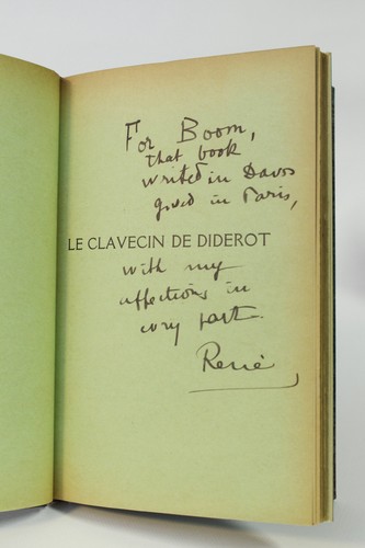 René crevel clavecin de - le,