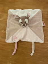 doudou plat lapin Biche faon Rose marron Beige champignon NATTOU