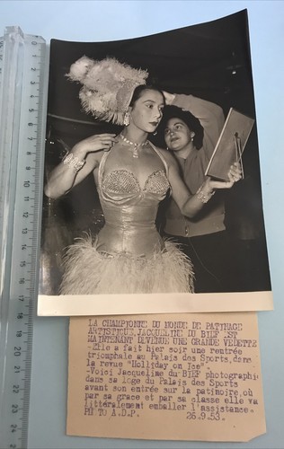 Ancienne photo presse - de,
