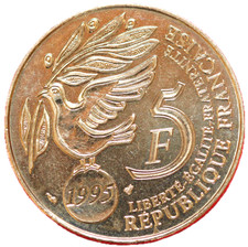 18391 francs 1995 onu spl - #18391,