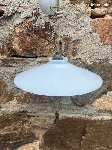 Ancien lustre opaline - ancien, en