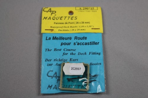 Zc2937 cap maquettes - a, 290*15