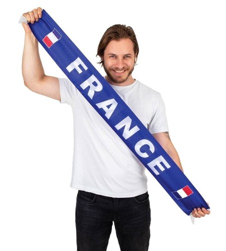 écharpe france bleu blanc - Écharpe,
