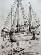 Gravure à la pointe séche