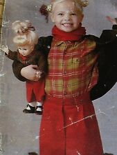 T3   PATRON POUPEE "" MODES ET TRAVAUX""JUPE CULOTTE  POUPEE CECILE