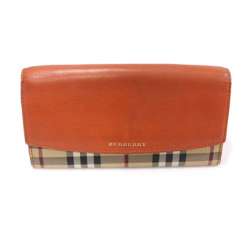 Burberry orange calf haymarket - orange,