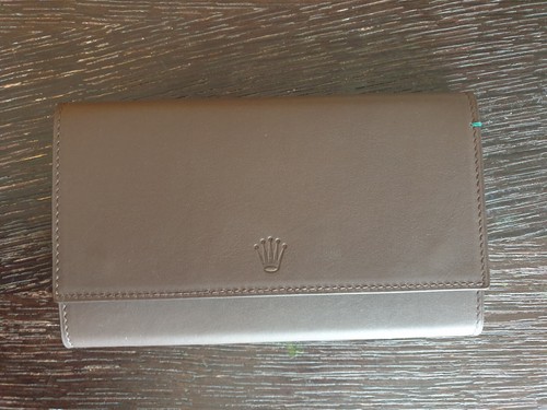 Rolex pouch pochette cuir 3 - rolex,