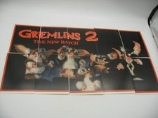 1990 Topps Gremlins 2 The New Batch Trading Cards Lot set Puzzle n°1 to 11