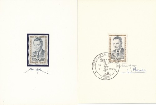 France 1960 1248 résistant - 1960, n°1248