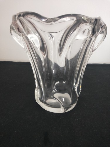 Vase ancien style daum cristal - daum,