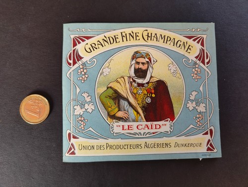 Ancienne rare étiquette - ancienne,