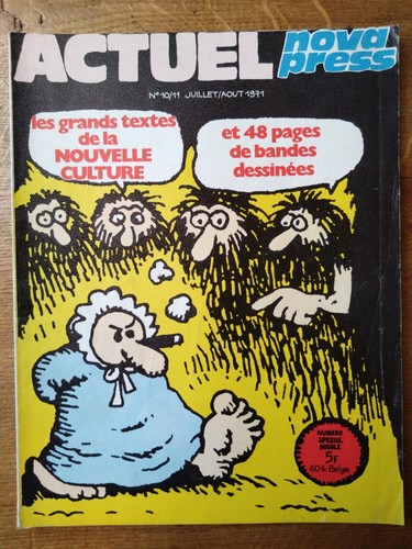 Revue actuel numéro - revue, "actuel",