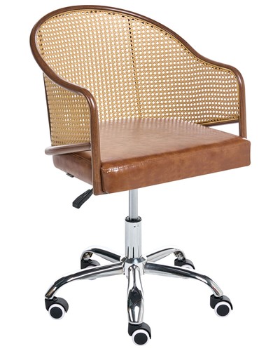 Chaise bureau cuir - cuir, pu