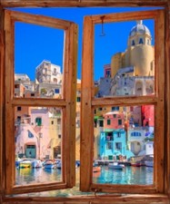 Stickers fenêtre trompe