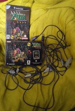 The Legend of Zelda Four Swords Adventures - Nintendo Gamecube + 3 cables GBA