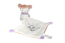 Doudou plat Poupée Fille Mon