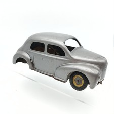 Jouet ancien tôle CIJ voiture Renault 4CV années 50 Joustra JRD vintage - 18cm