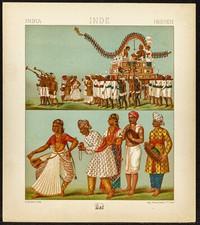 1890 - Inde - Musique et Danse