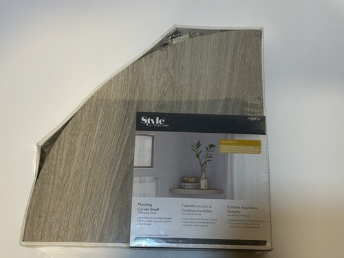 Floating corner shelf - floating,