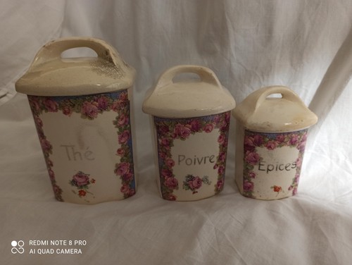 Ensemble pots épices - pots, à