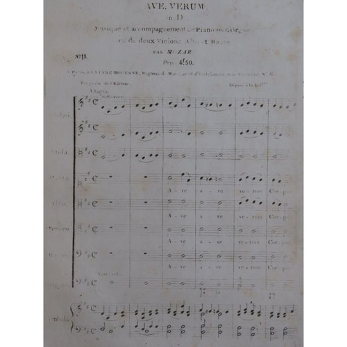 Mozart ave verum - a.,