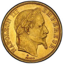 Napoléon III 50 Francs or