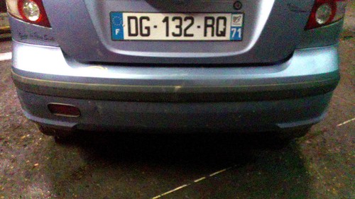 Pare choc arriere - , hyundai
