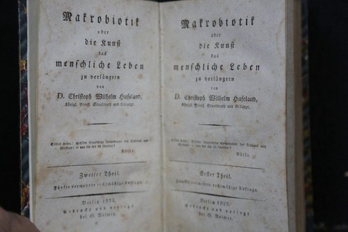 Hufeland macrobiotique ou - la,
